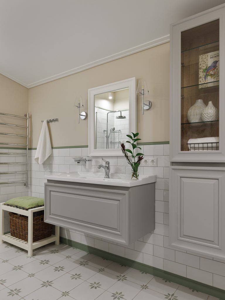 Комната молодой девушки под скатной крышей