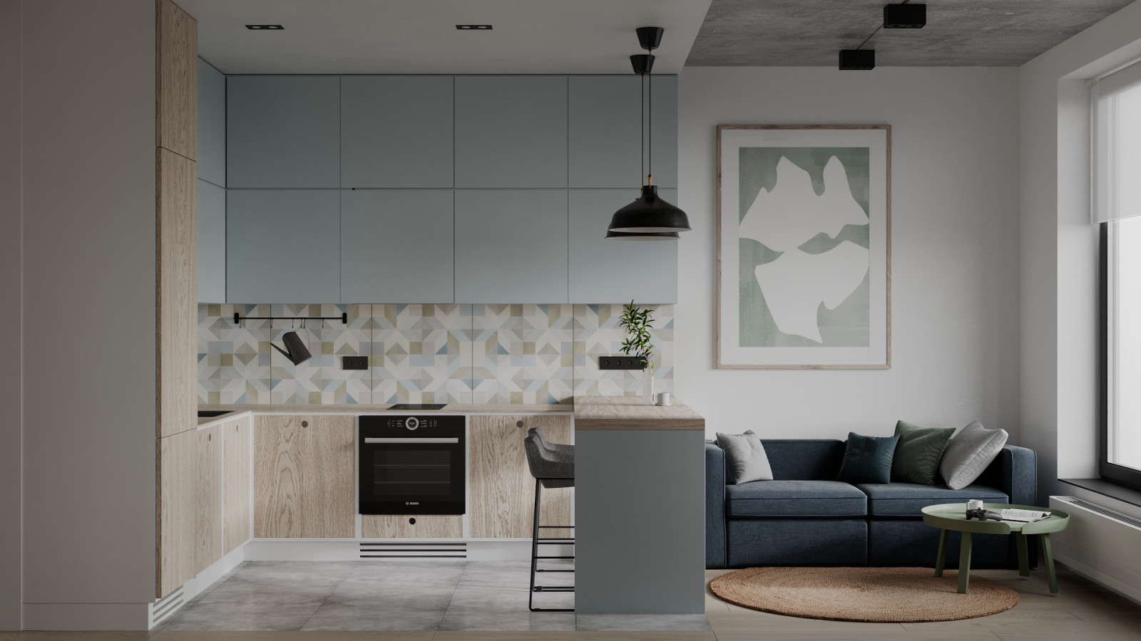 Minimalist apartment