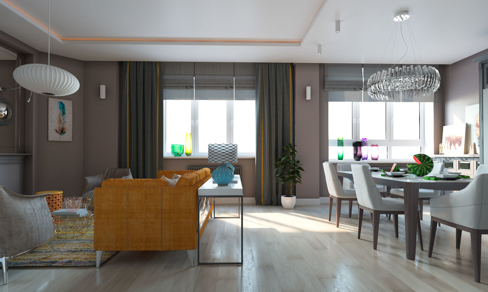 Apartment in the fusion style