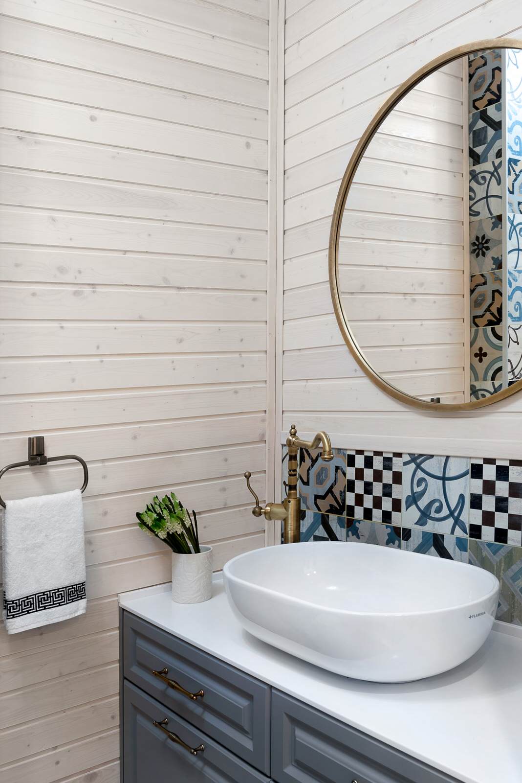 Реализованный проект банного дома, г.Находка