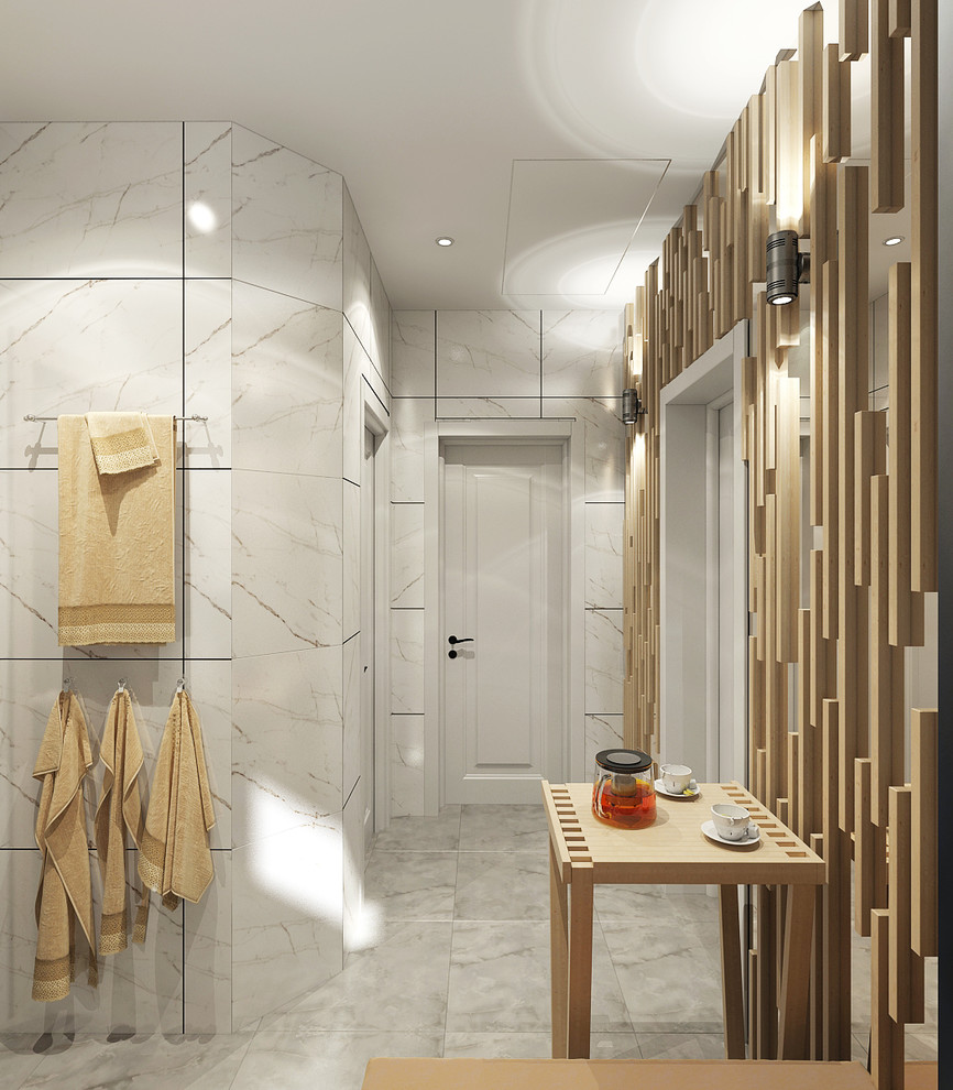 Дизайн-проект дома 100 м.кв. в КП Усадьба Север, пригород Екатеринбурга