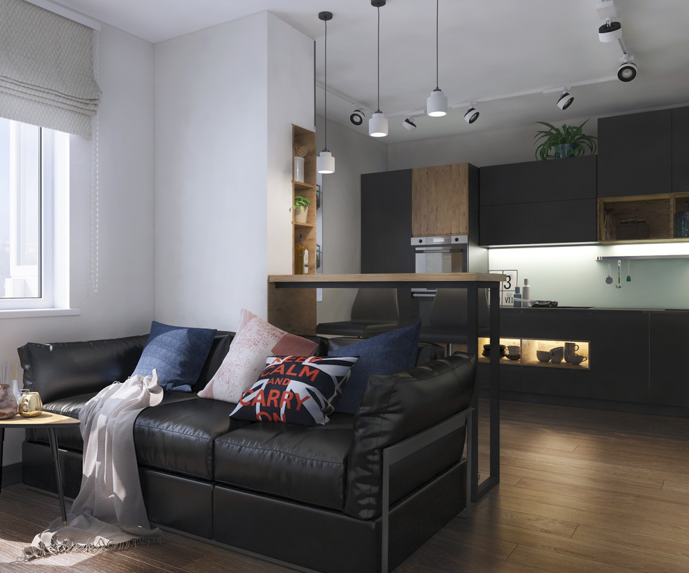 Минималистичный дизайн интерьера квартиры в современном стиле