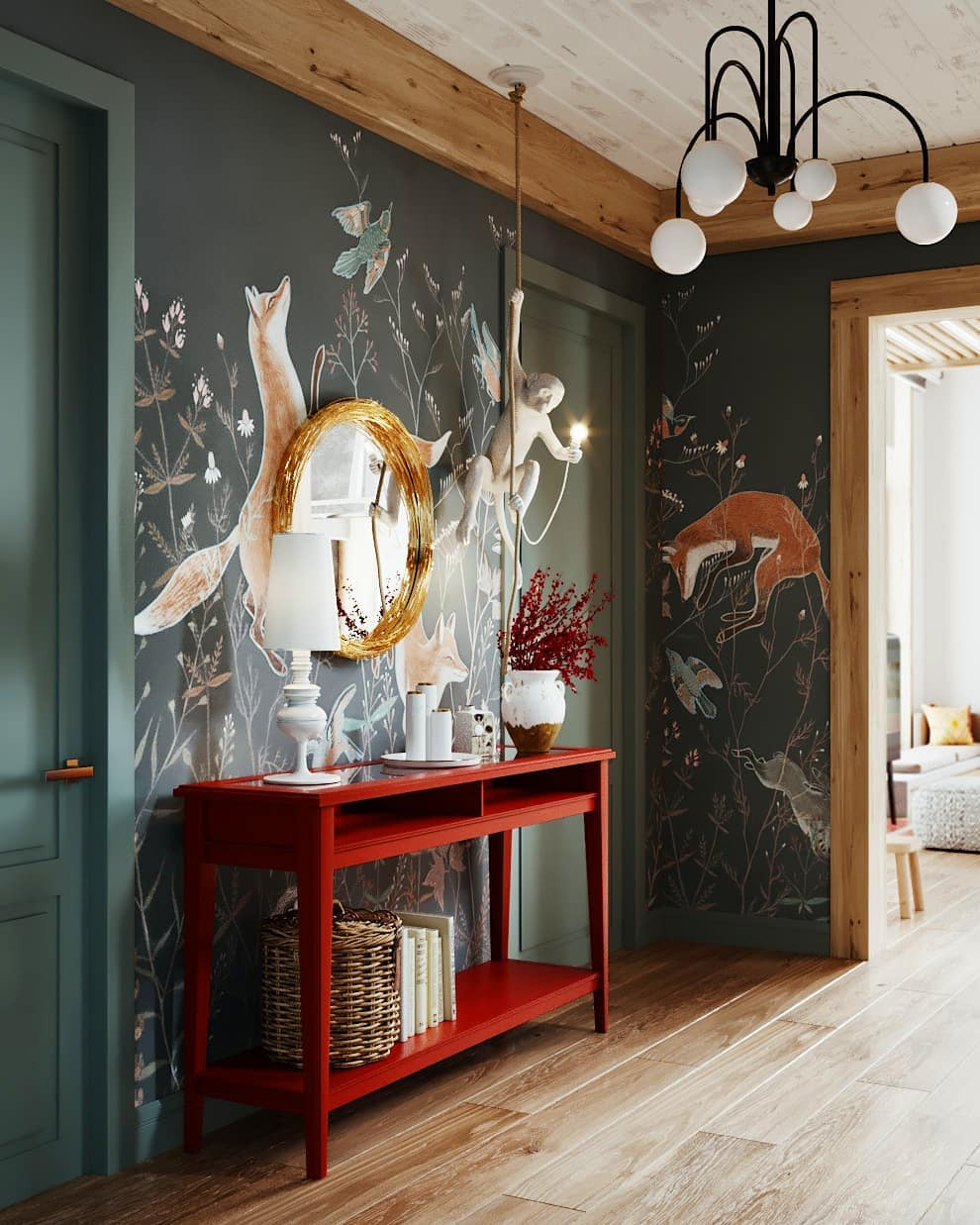 Красная Парха, Москва