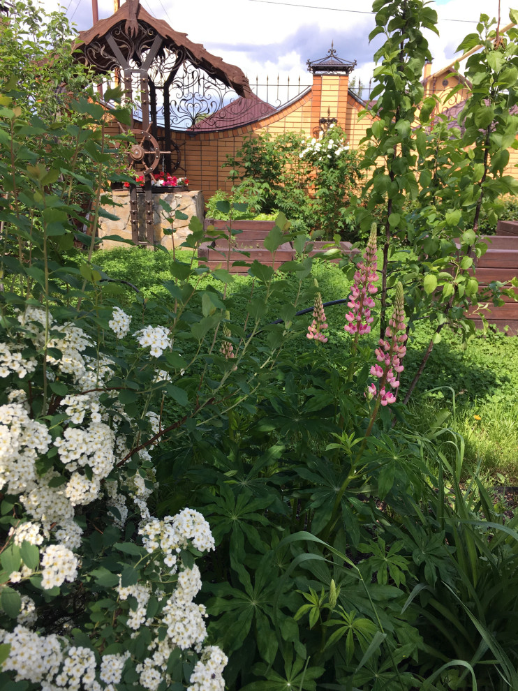 Ландшафтный дизайн участка 8,5 соток.