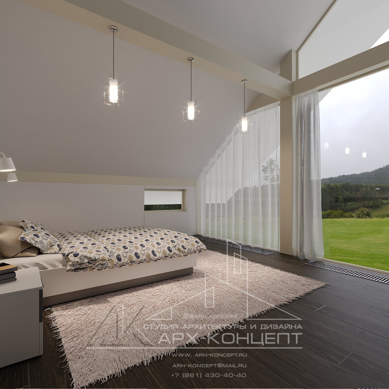 Дом- Фахверк, интерьеры в современном скандинавском стиле