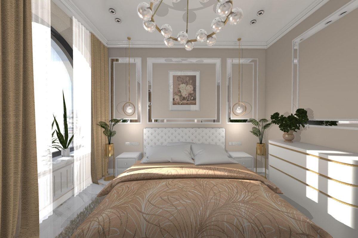 Дизайн и ремонт трехкомнатной квартиры (м. Рассказовка)