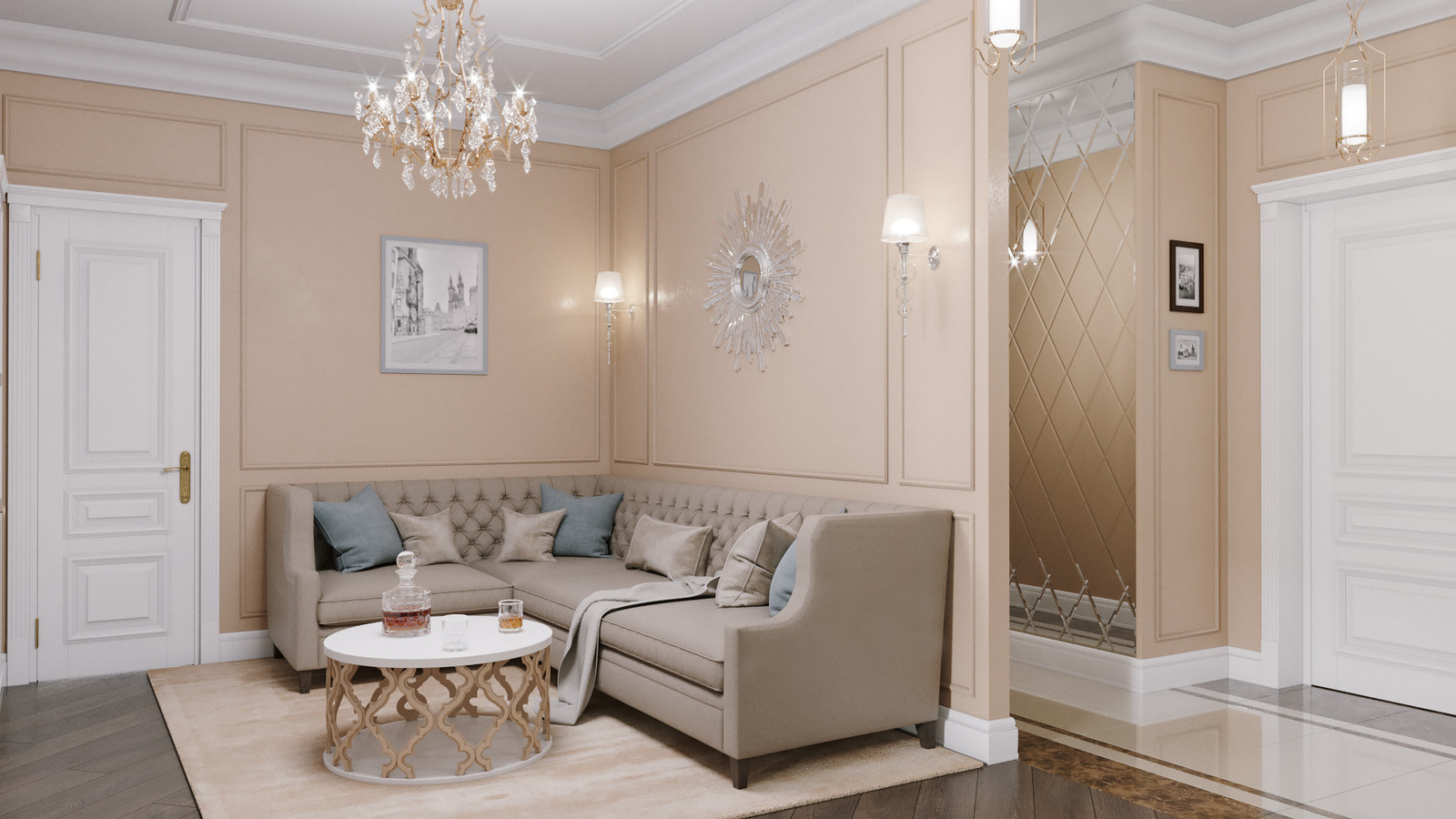 Квартира современная классика