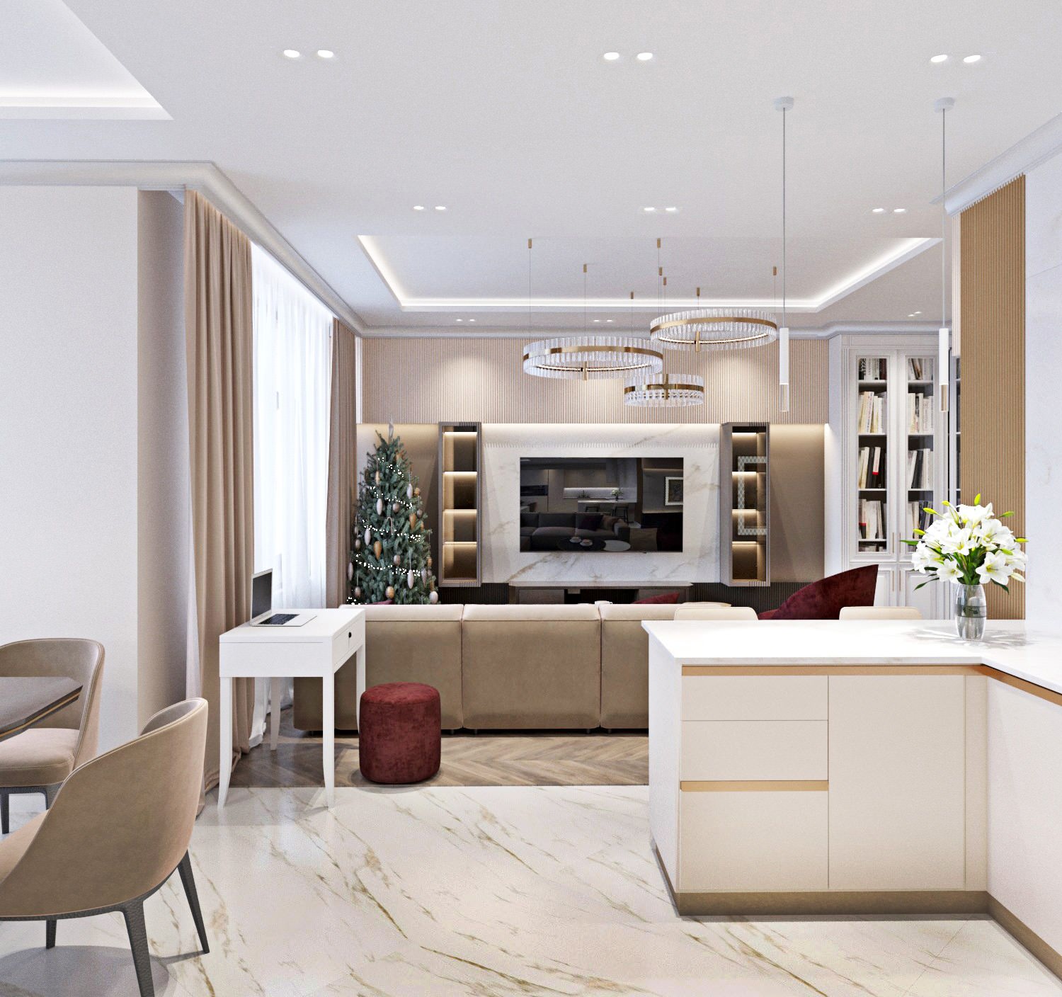 Квартира в ЖК Московский квартал, 101 м2