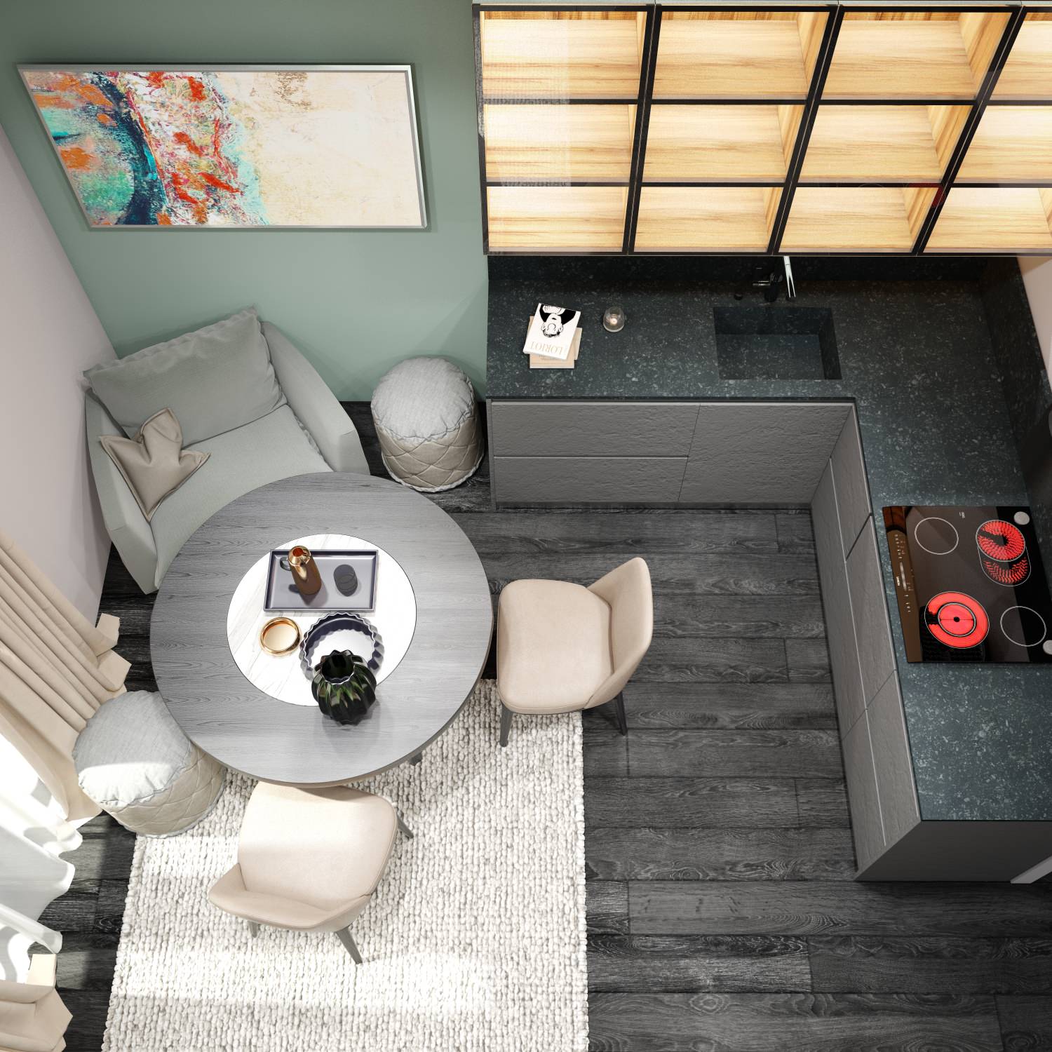 Дизайн проект квартиры в ЖК Арт Сити