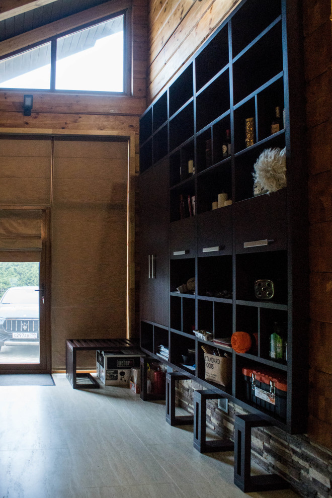 Частный дом из клееного бруса 500 кв.м.  д.Мостовское.