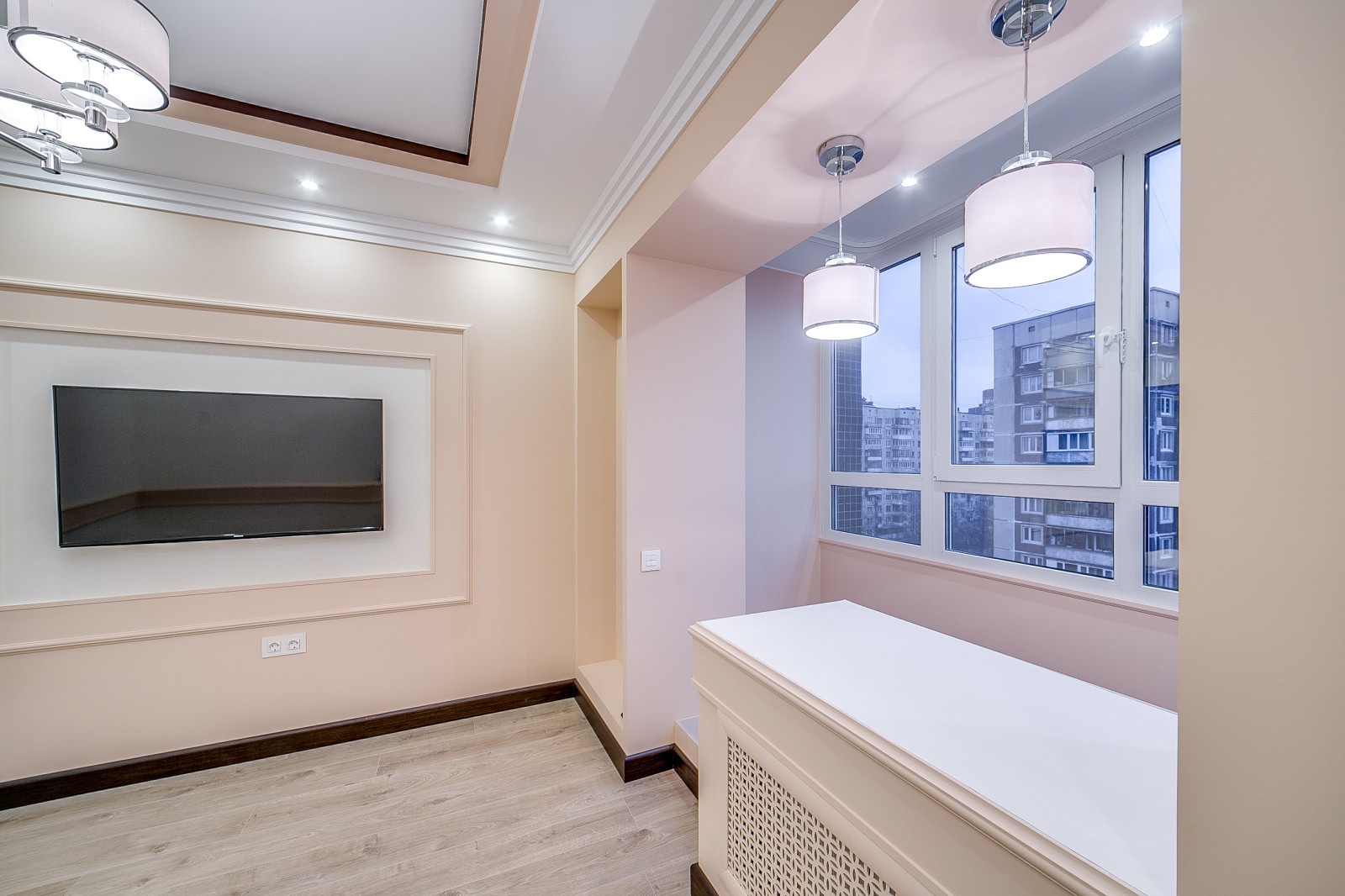 Классический дизайн квартиры 55м2