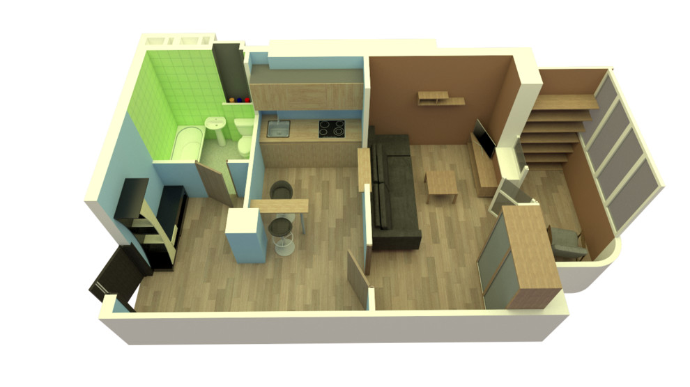 Обложка проекта: Планировка квартиры