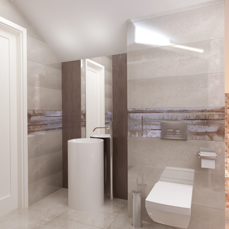 Загородный дом - Мансарда. расположение кухни и санузла. Варианты дизайна.