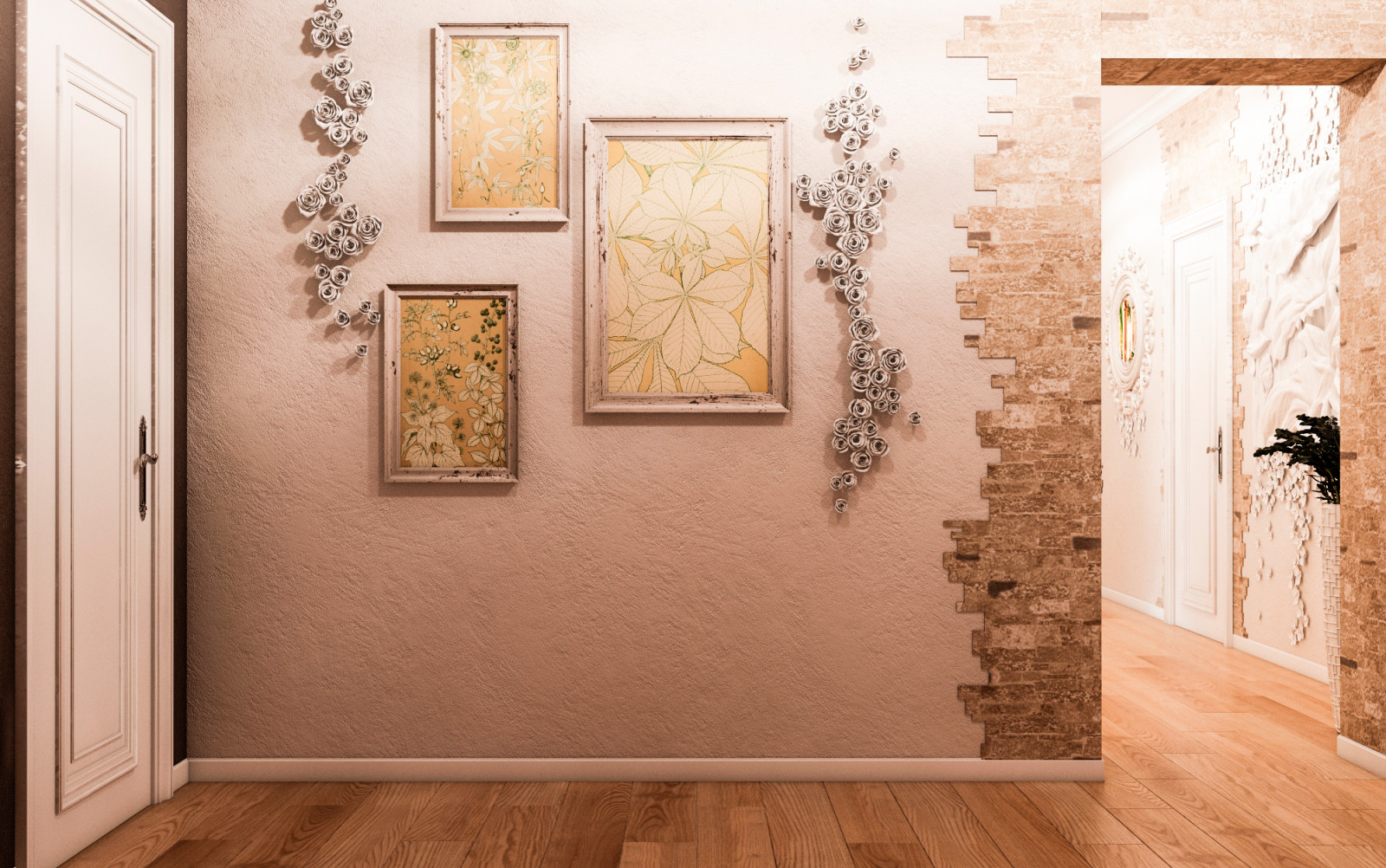 Интерьер частного дома в пос. Султан