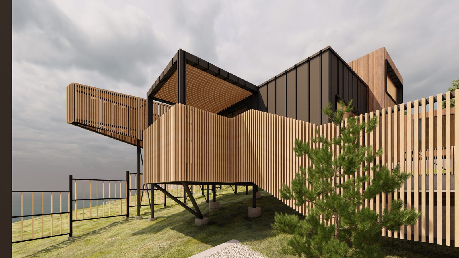 Laspodis. Проект глэмпинга на южном берегу Крыма