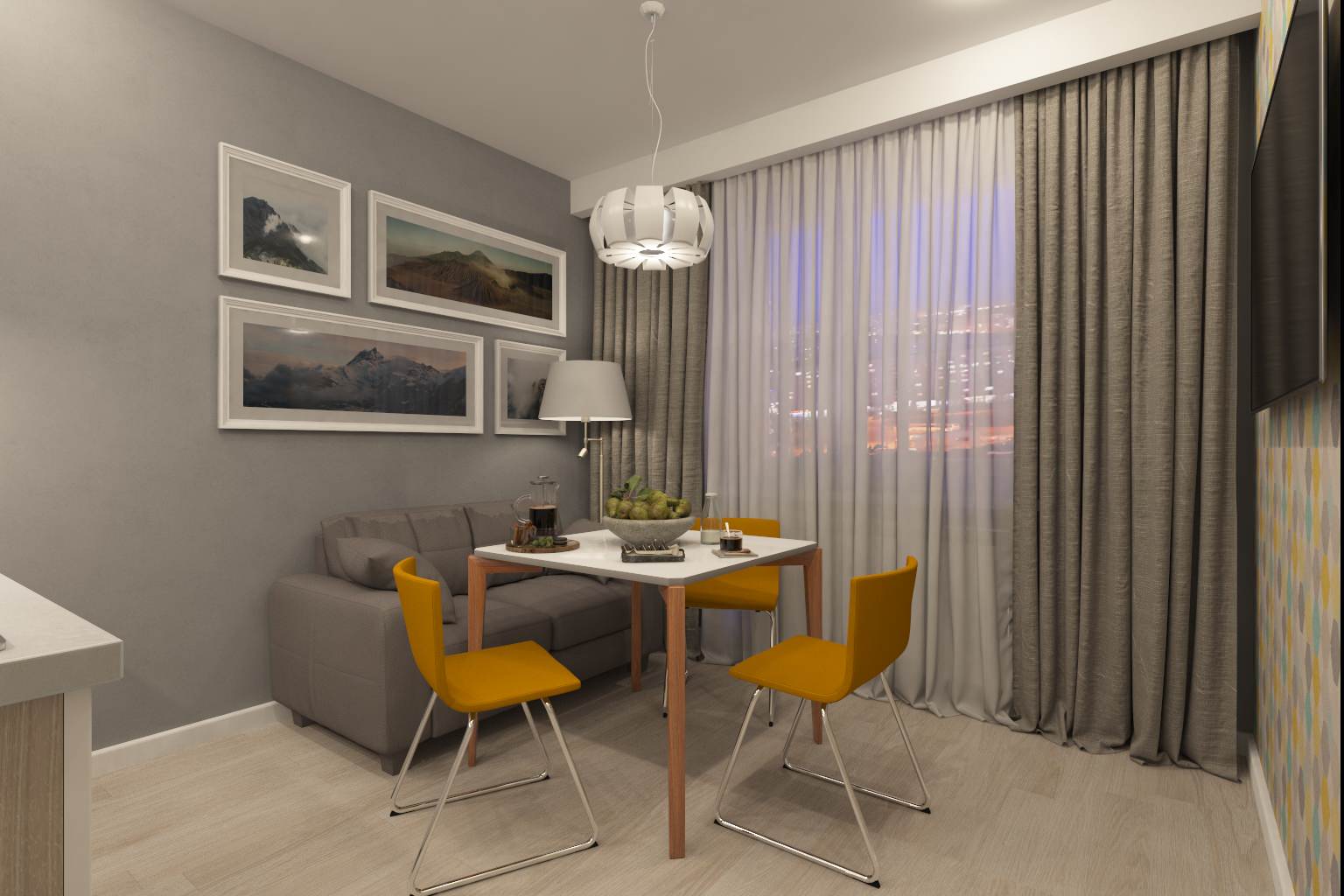 Однокомнатная квартира на ул.Типанова, д. 25