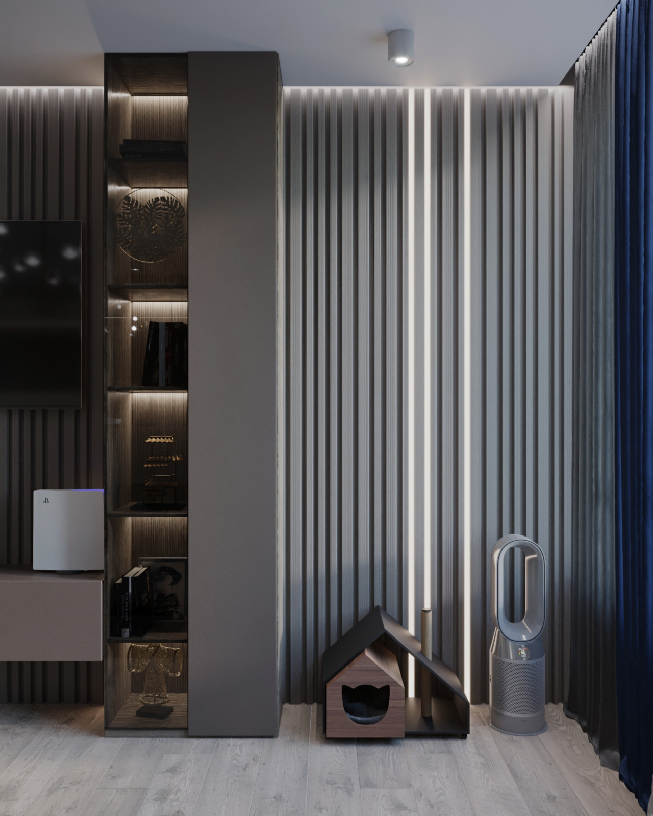 Обложка проекта: Квартира 50 кв.м. в стиле Неоклассика