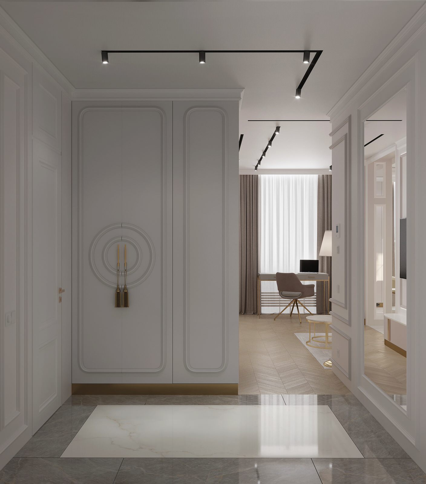 Дизайн-проект ЖК Династия 67кв.м