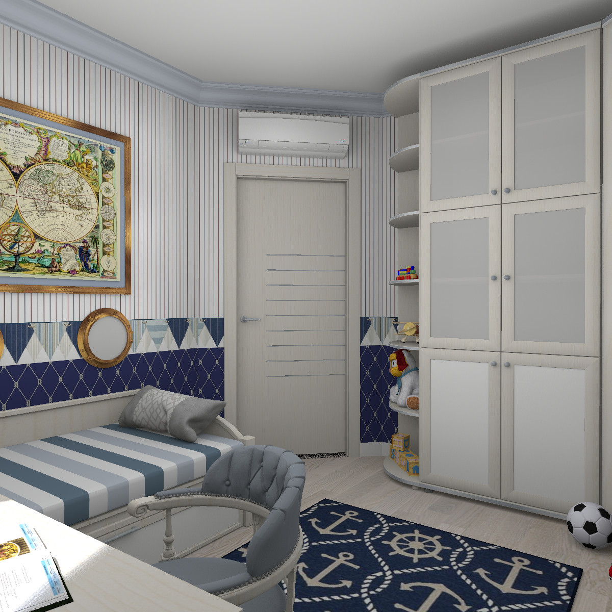 Перепланировка однокомнатной квартиры в Коммунарке для мамы с сыном