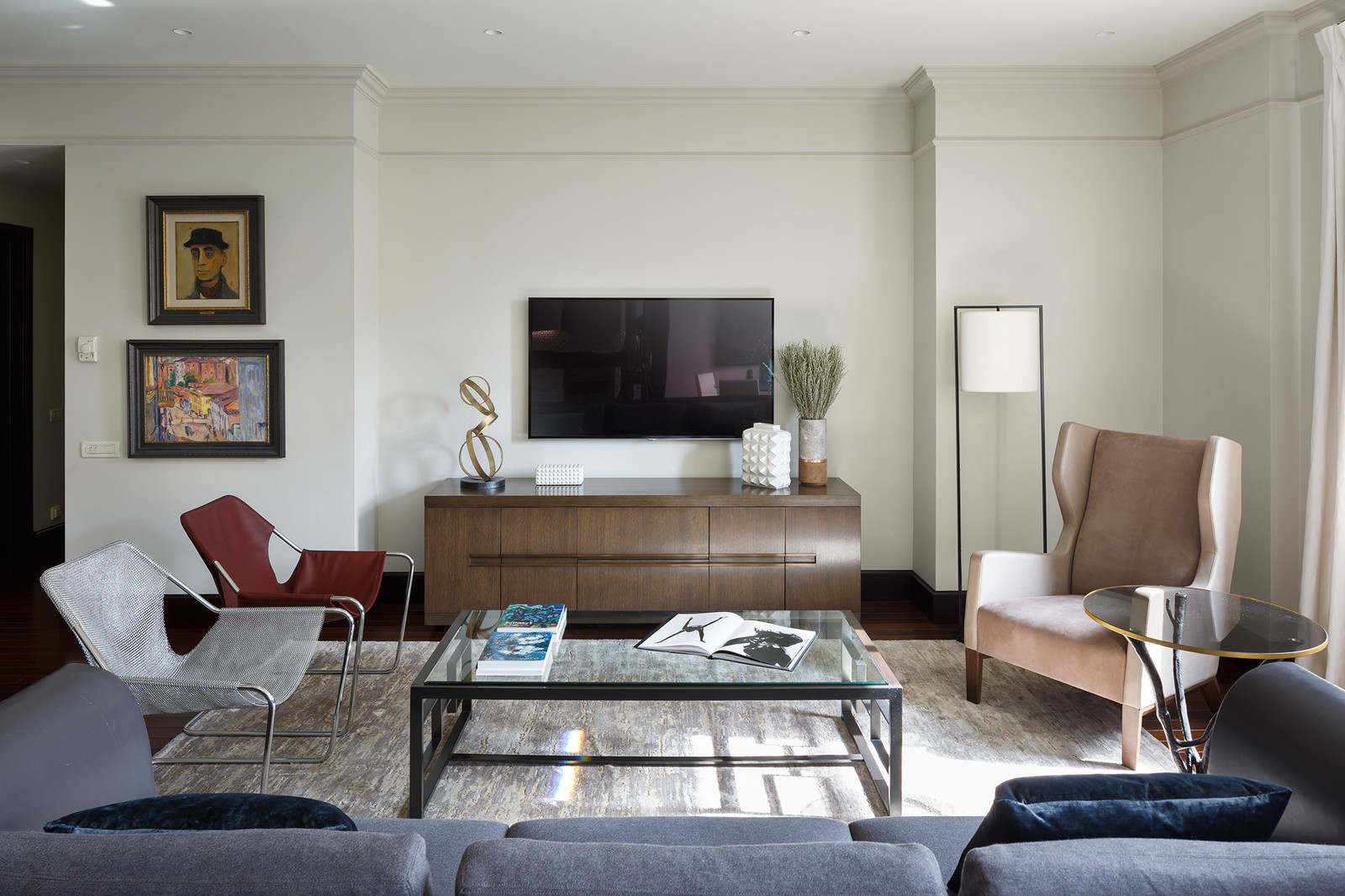 Обложка проекта: Апартаменты в Москве, Фрунзенская набережная.