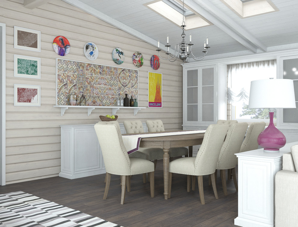 Гостиная в загородном доме