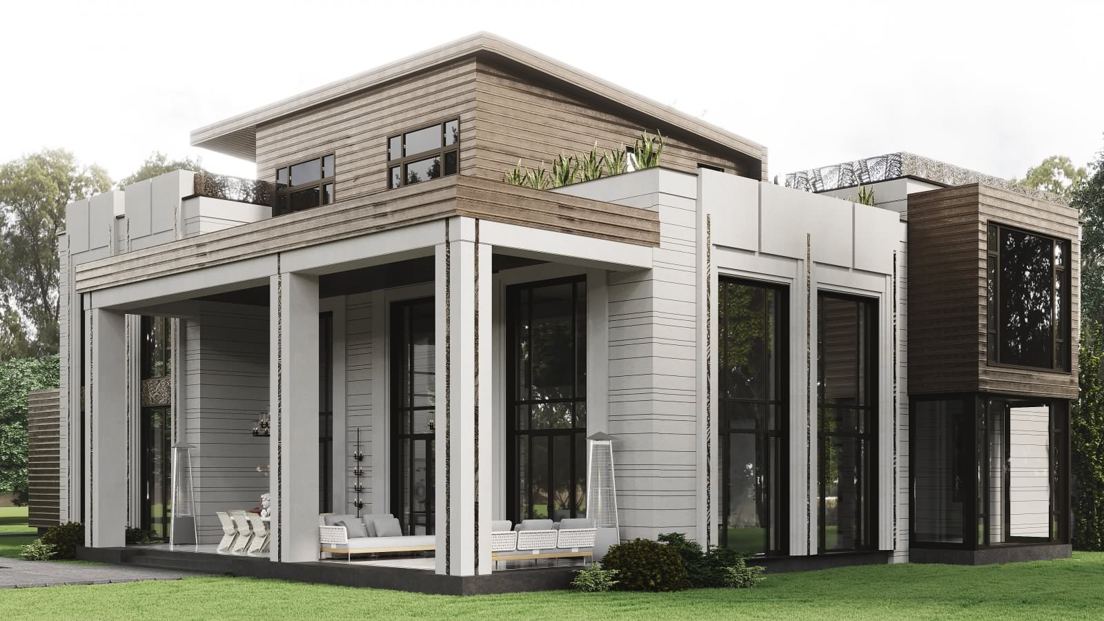 Загородный дом. Дубровка 2023. Проект