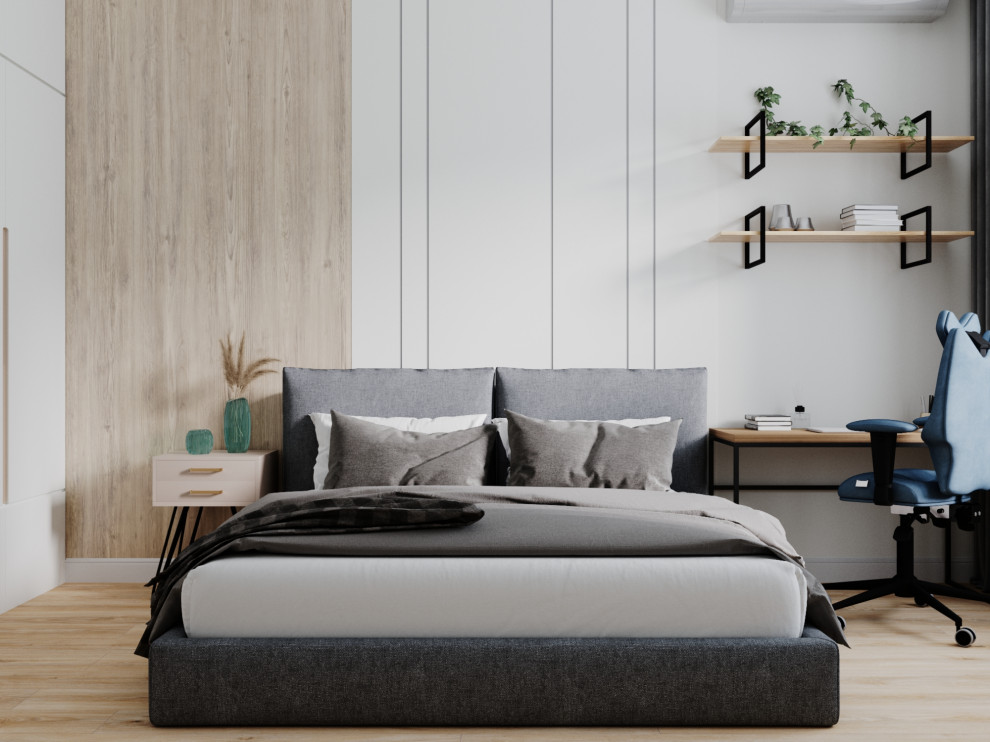 Обложка проекта: Двухкомнатная квартира ЖК "Одинград"