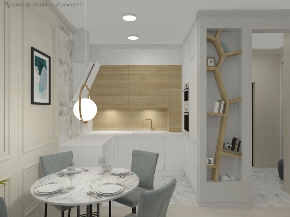 Обложка проекта: Квартира для родителей в современном стиле