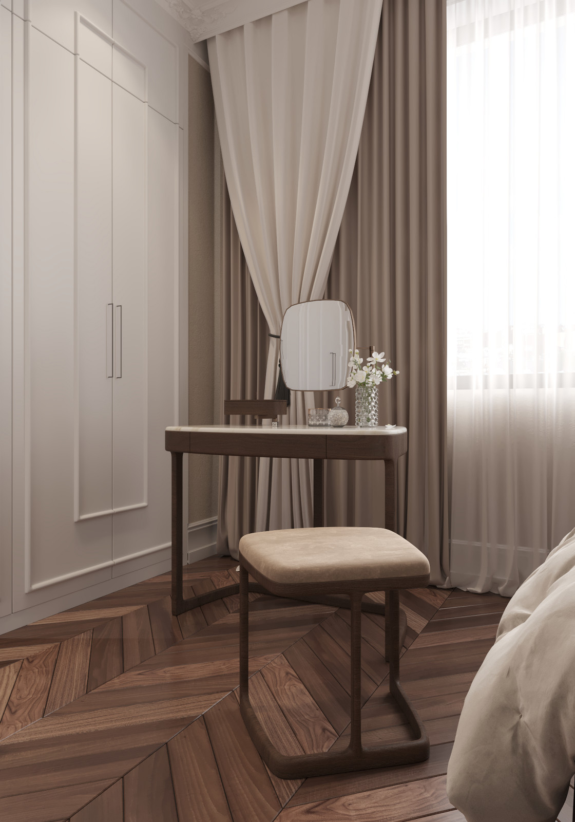 Современный  элегантный интерьер