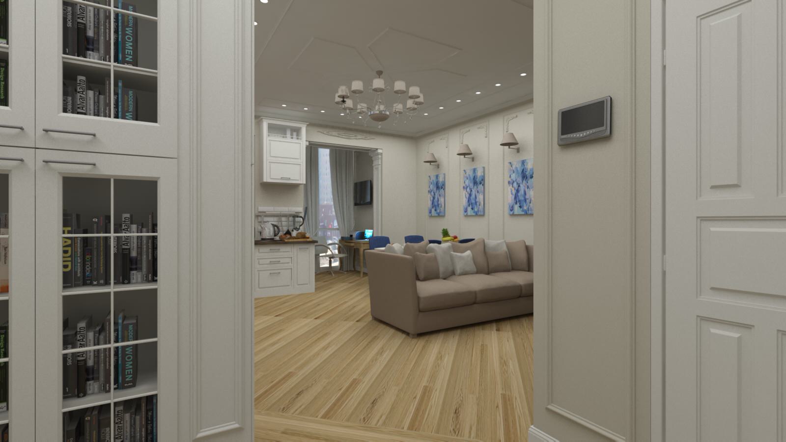 Обложка проекта: Квартира в ЖК "Доминанта"