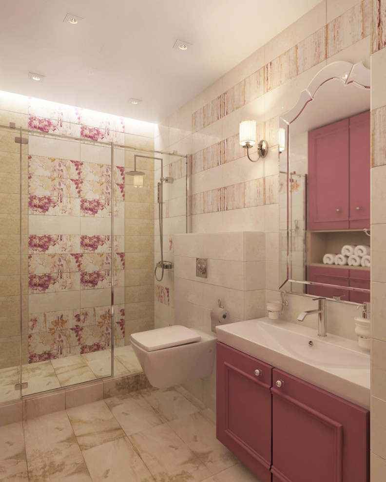 Эклектичный интерьер в ЖК Петровский, 100 кв. м. (г. Новосибирск)