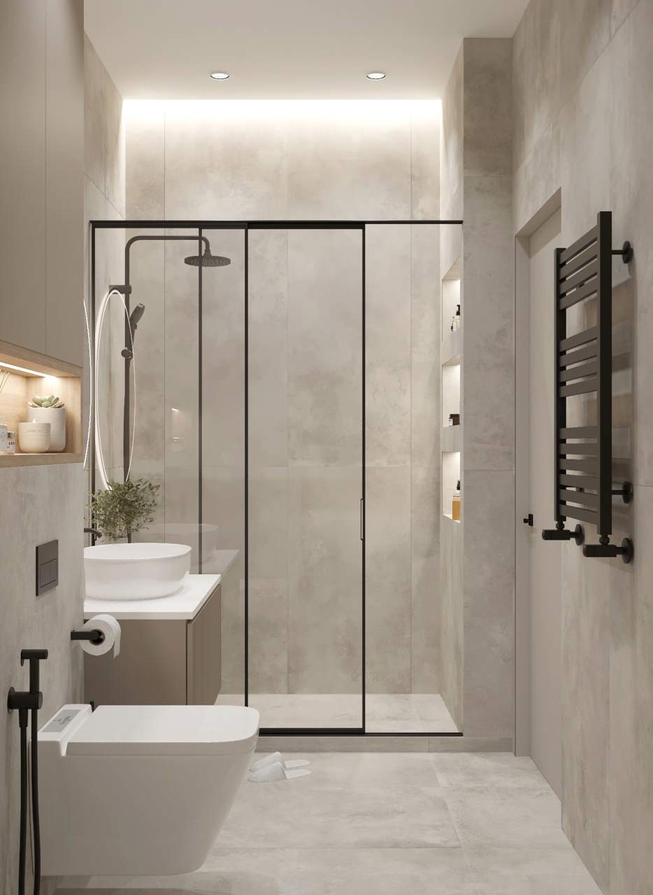 ЖК RiverSky,  3 комнаты, 92м²