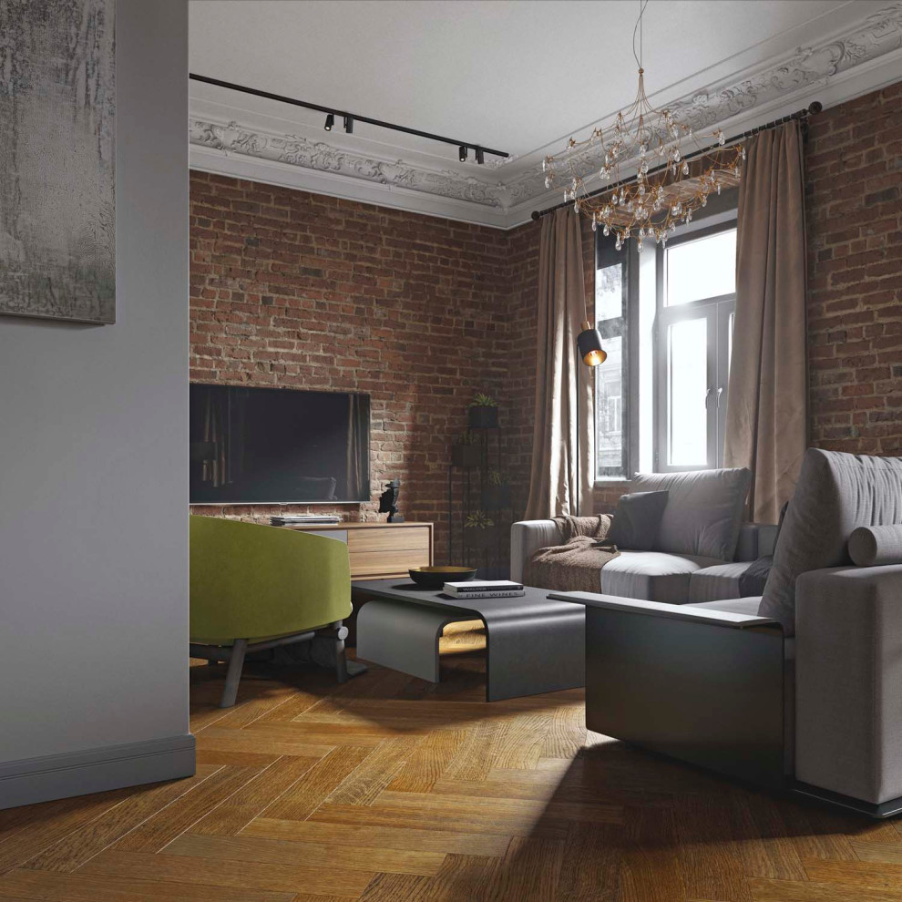 Дизайн проект квартиры в доходном доме 1901 года постройки на Страстном бульваре