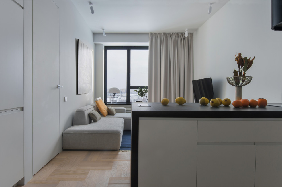 Обложка проекта: Реализация: МФК "Матч Пойнт" - 45 кв.м.