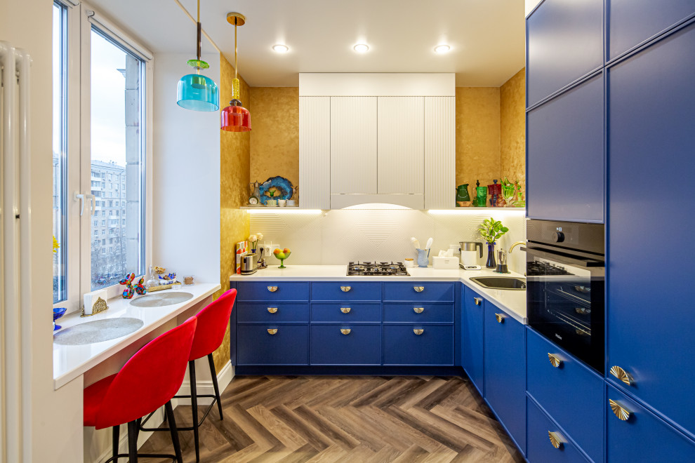 Обложка проекта: Квартира в Москве. Экспрессия Цвета