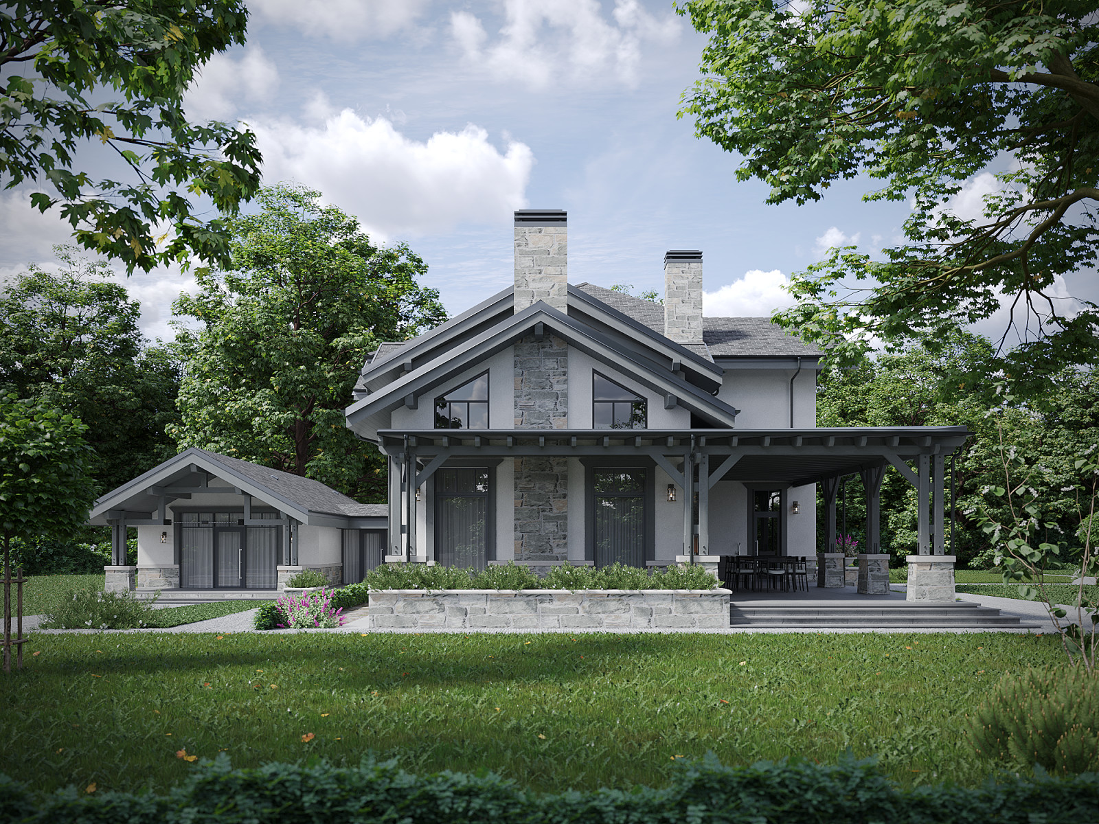 Шале в КП "Ильинский ландшафт" г. Москва