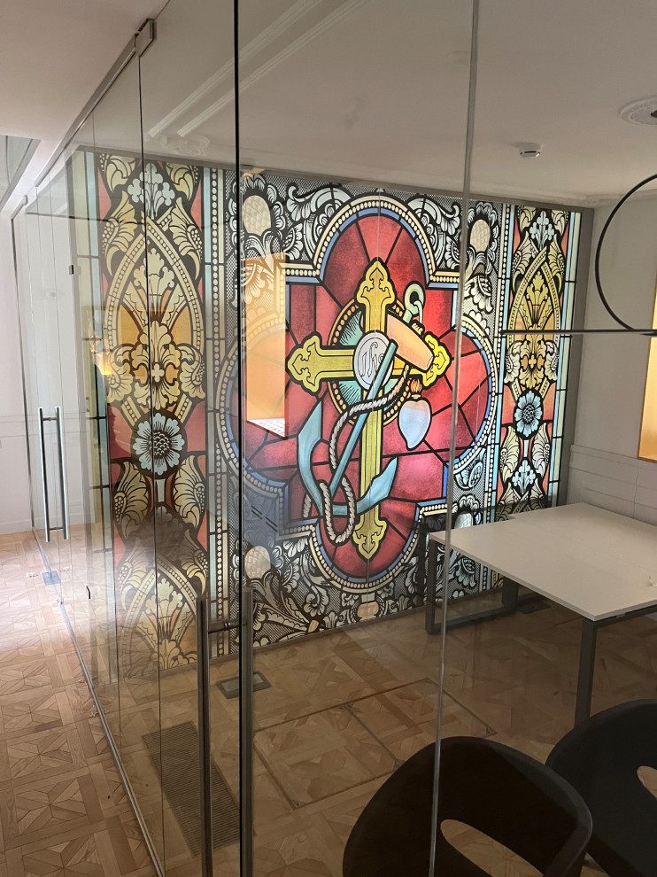 Стеклянные перегородки