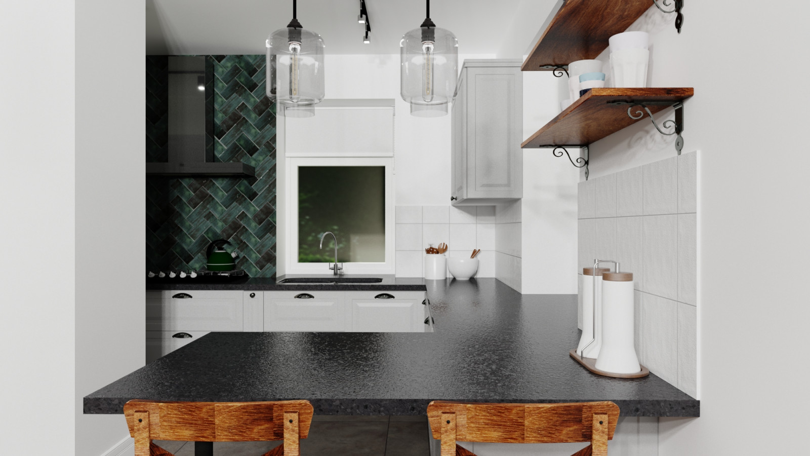 Таунхаус в 3 этажа