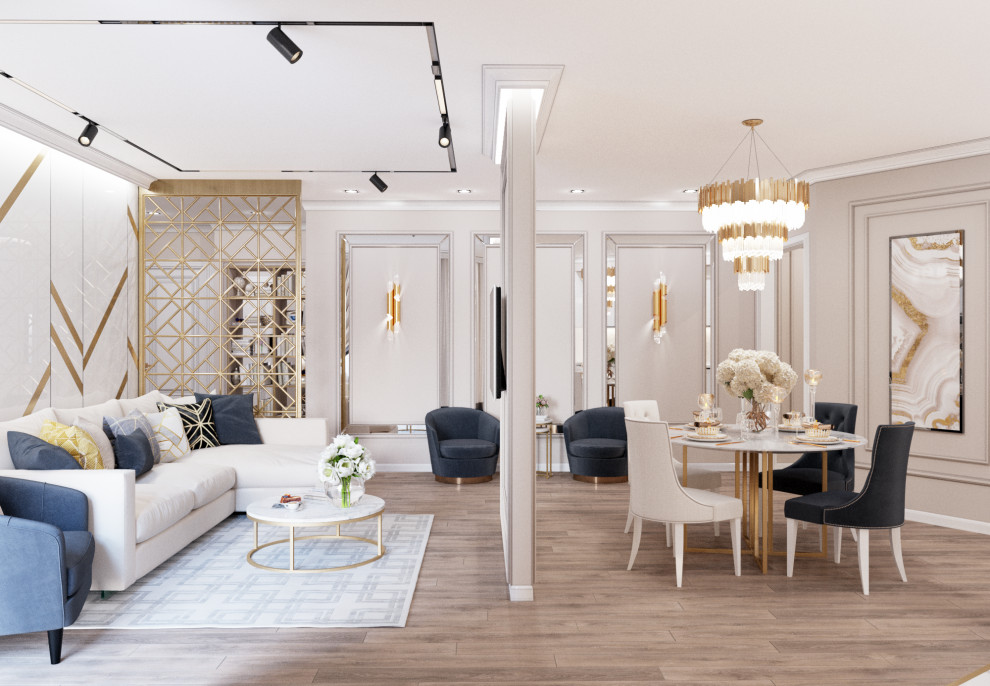 Дизайн-проект интерьера гостиной