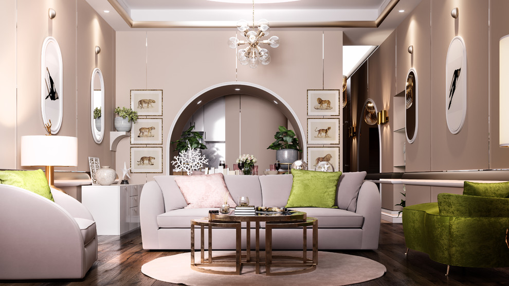 Реализованный проект квартиры на Малой Бронной, в Москве