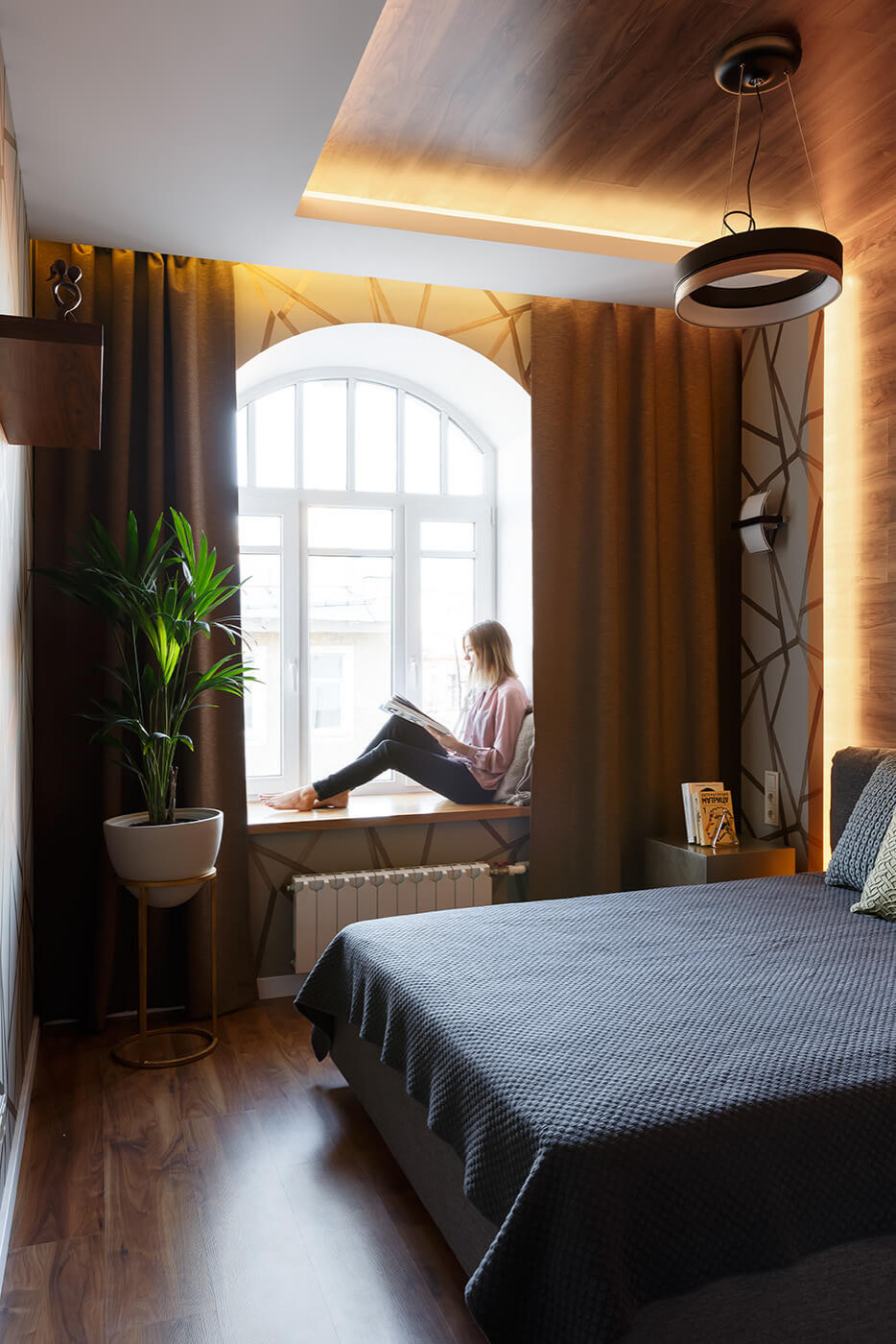 Реализованная квартира на Петроградской — 129 кв. метров.