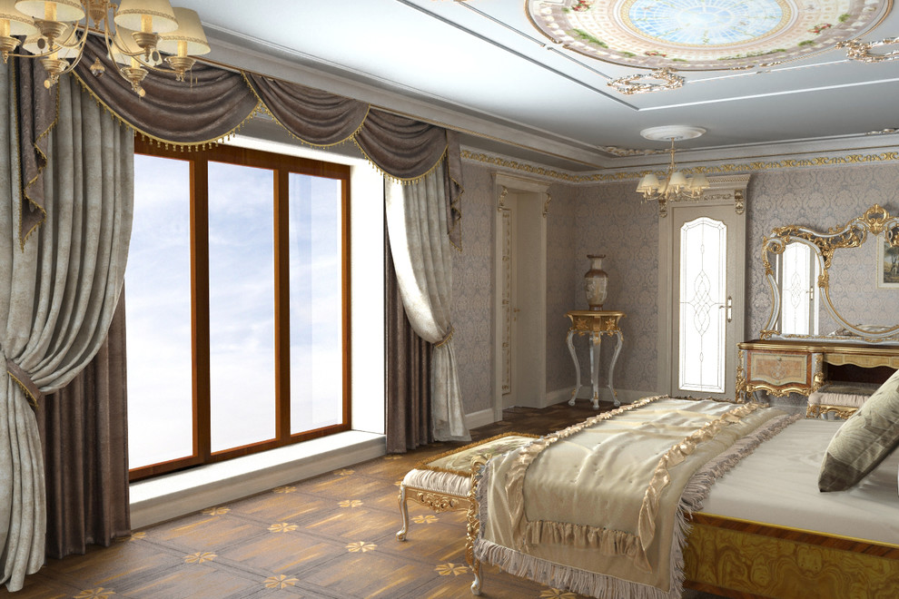 Интерьеры апартаментов в пентхаусе