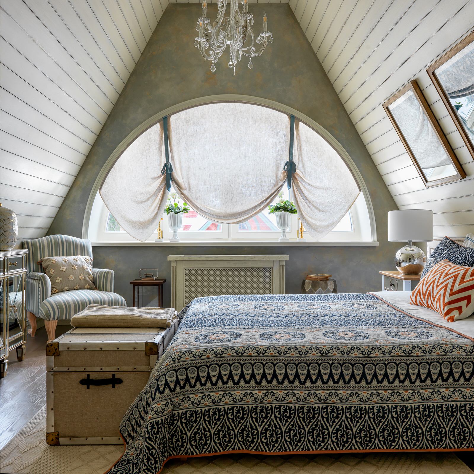 Дизайн гостевой в загородном доме