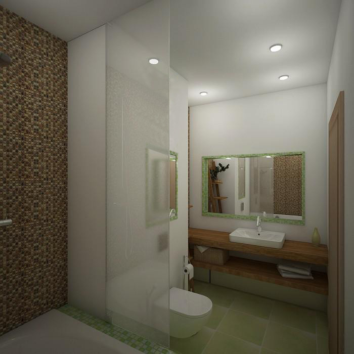 Ванна в эко стиле