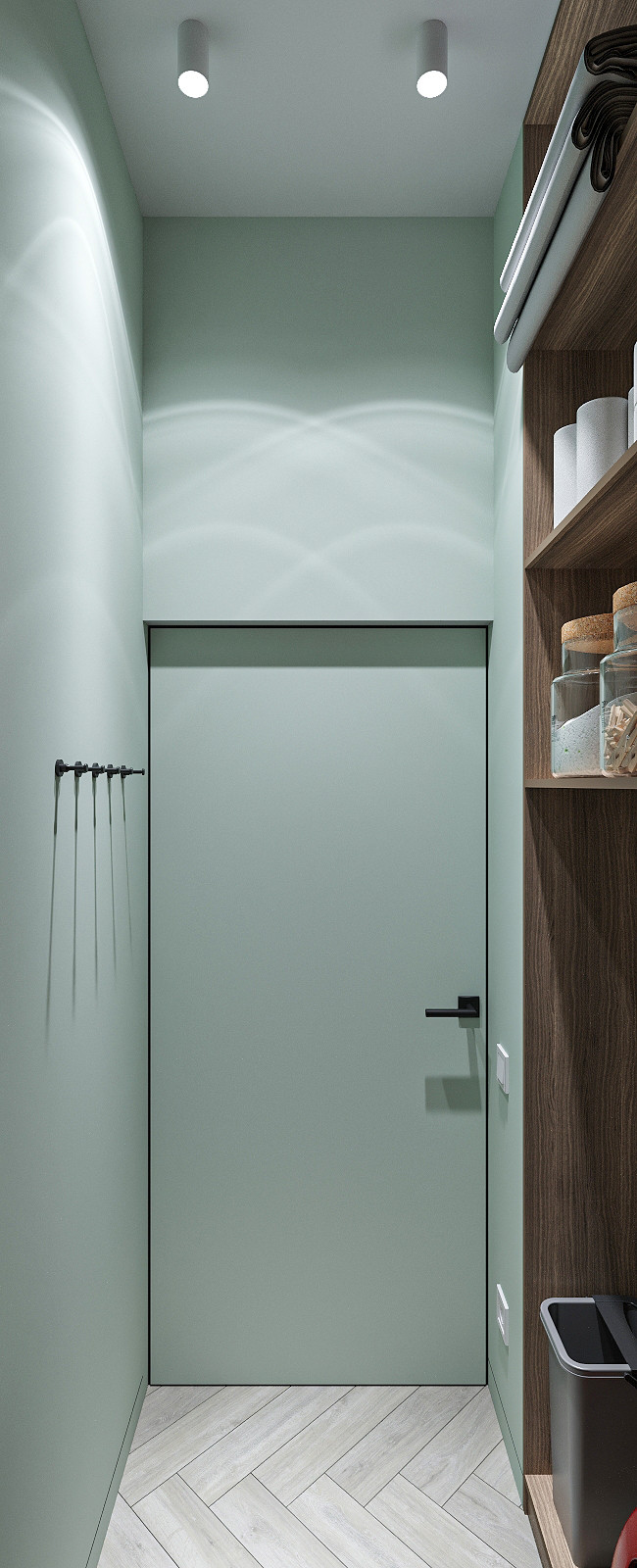 Древесно-мятное дуновение.