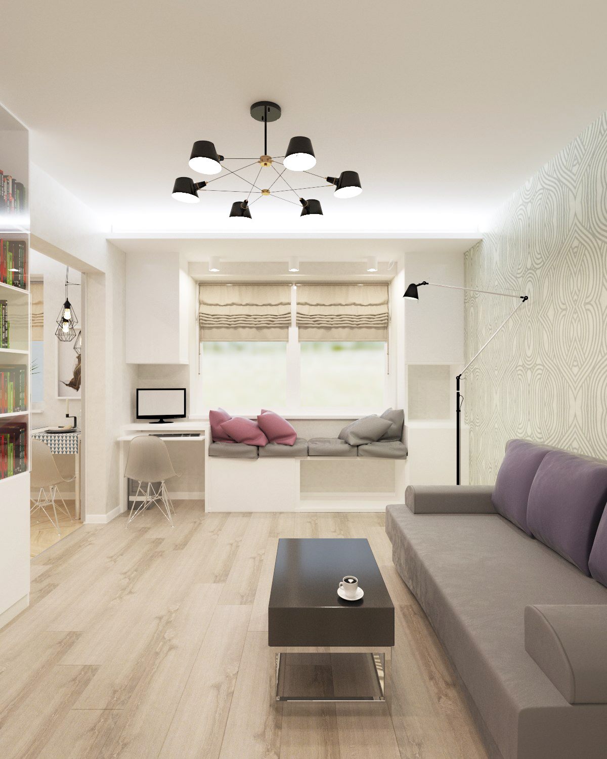 Дизайн однокомнатной квартиры