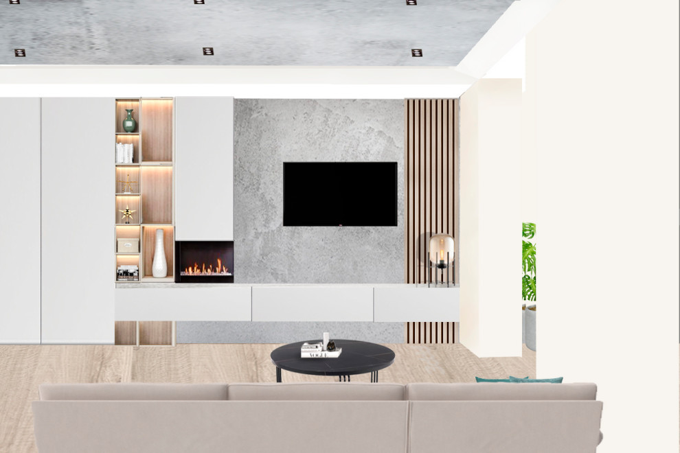 Коллаж для кухни-гостиной