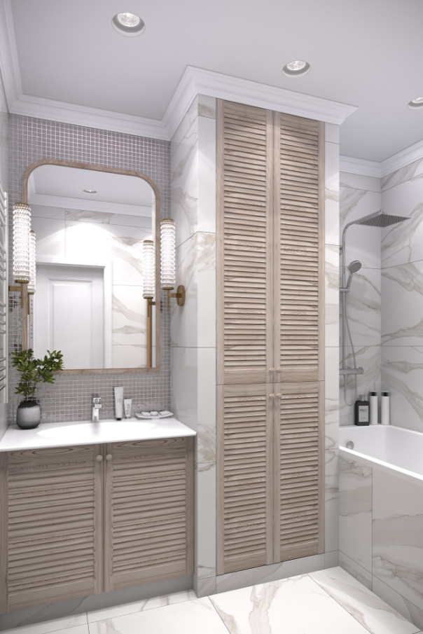 Спальня в проекте "Бизе"