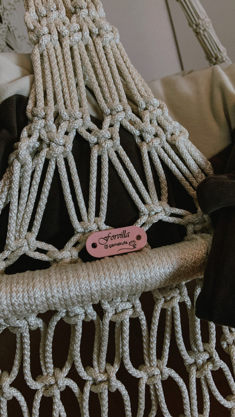 Обложка проекта: Подвесной гамак-кресло "Лотос"