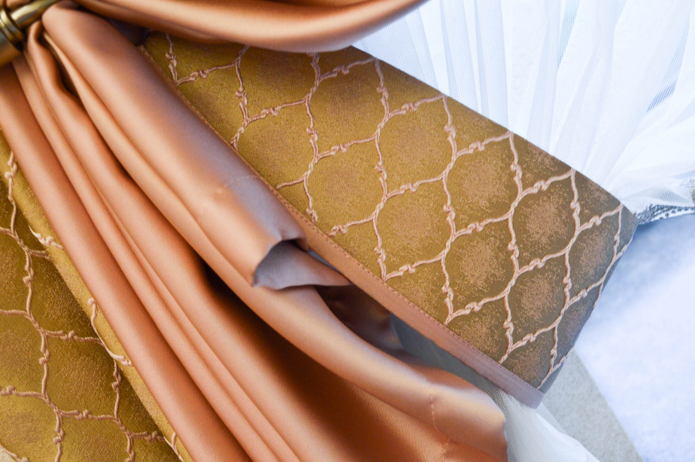 Текстильное оформление гостиной в классическом стиле